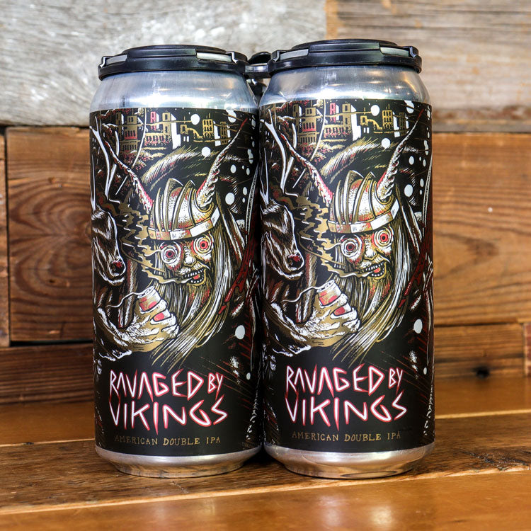 Solemn Oath Ravaged By Vikings American DIPA 16 FL. OZ. 4PK Cans