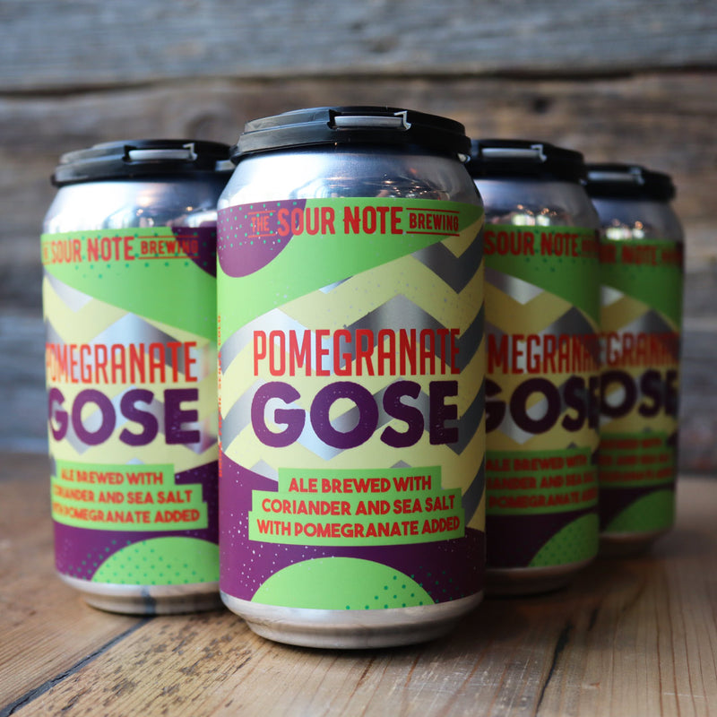 Sour Note Pomegranate Gose 12 FL. OZ. 6PK Cans