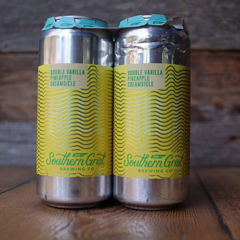 Southern Grist Hill Double Vanilla Pineapple Creamsicle Sour Ale 16 FL. OZ. 4PK Cans