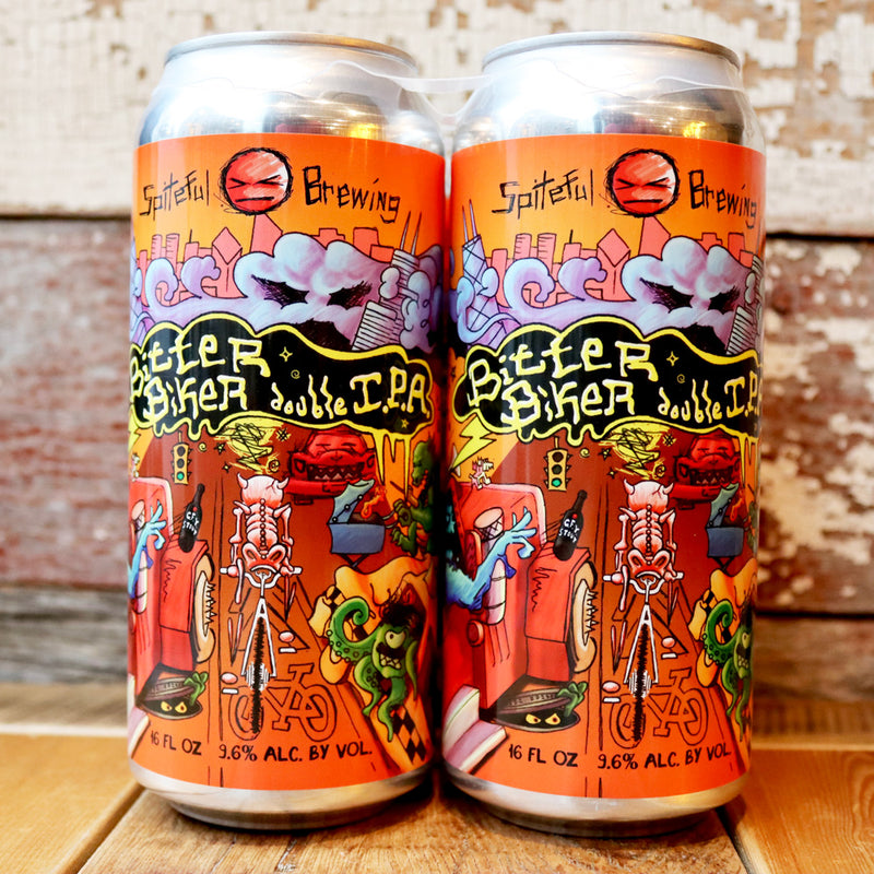 Spiteful Bitter Biker DIPA 16 FL. OZ. 4PK Cans