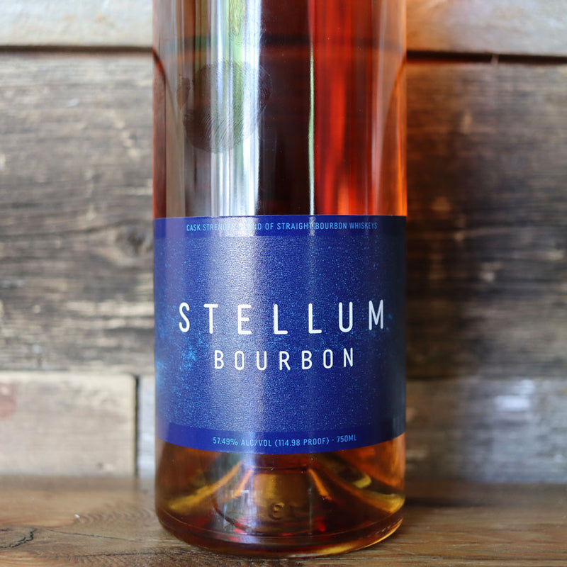 Stellum Bourbon Whiskey Cask Strength 750ml.