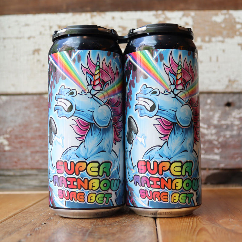 Pipeworks Super Rainbow Sure Bet Cryo Hopped Imperial IPA 16 FL. OZ. 4PK Cans