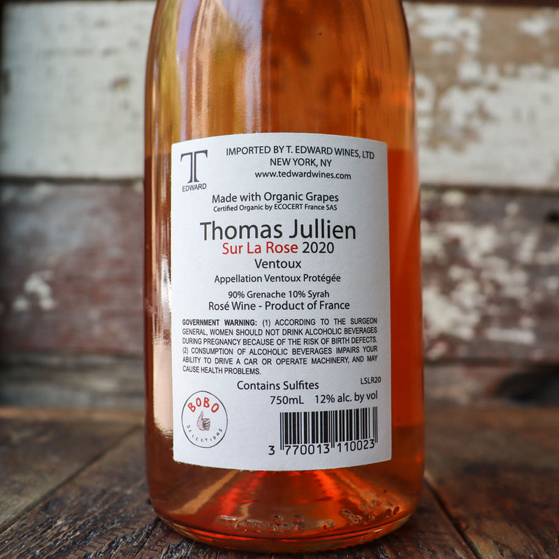 Thomas Jullien Sur La Rose Ventoux France 750ml