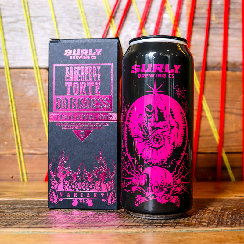 Surly 2022 Rasp Chocolate Torte Darkness BA Russian Imperial Stout 16 FL. OZ. Can