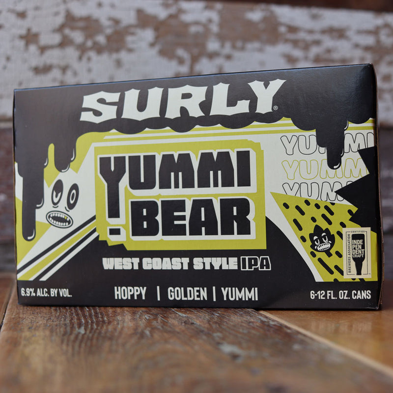 Surly Yummi Bear West Coast IPA 12 FL. OZ. 6PK Cans