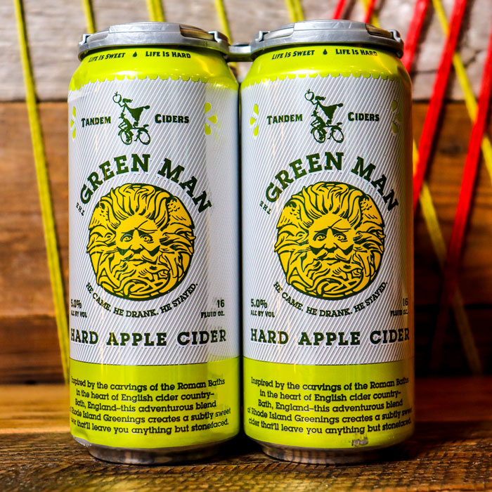 Tandem Ciders Green Man Hard Apple Cider 16 FL. OZ. 4PK Cans