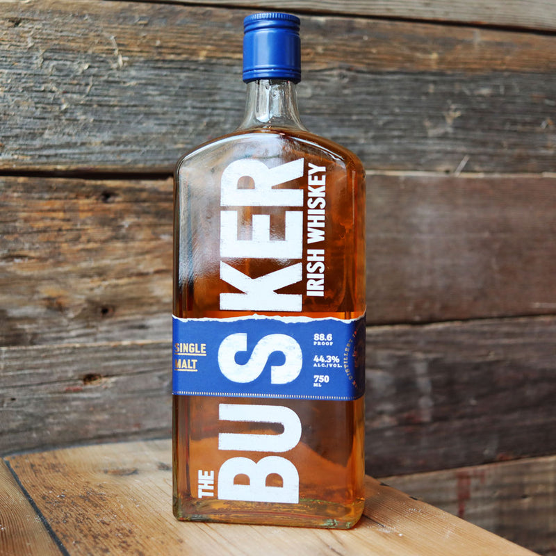 Busker Irish Whiskey Single Malt 750ml.