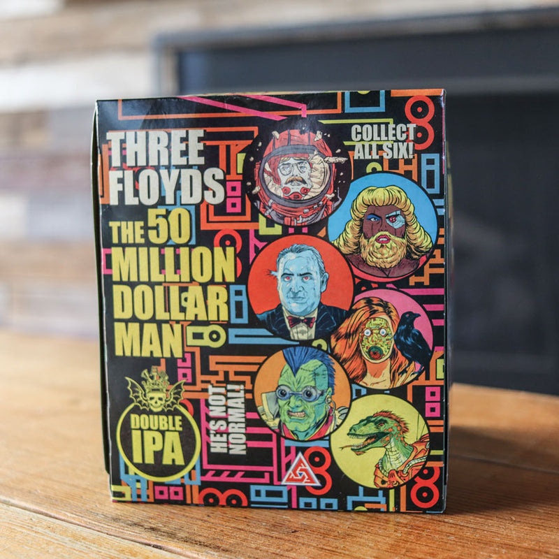 Three Floyd's The 50 Million Dollar Man DIPA 16 FL. OZ. 4PK Cans