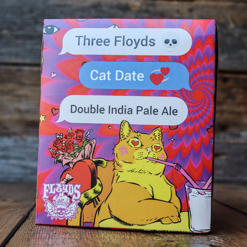 Three Floyds Cat Date DIPA 16 FL. OZ. 4PK Cans