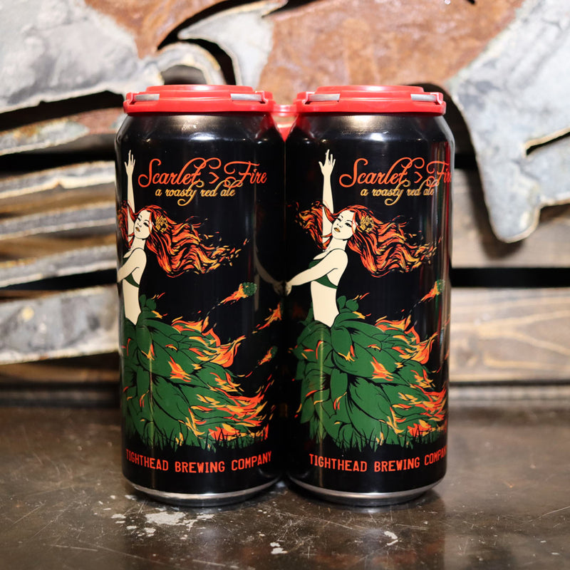 Tighthead Scarlet Fire Irish Red Ale 16 FL. OZ. 4PK Cans