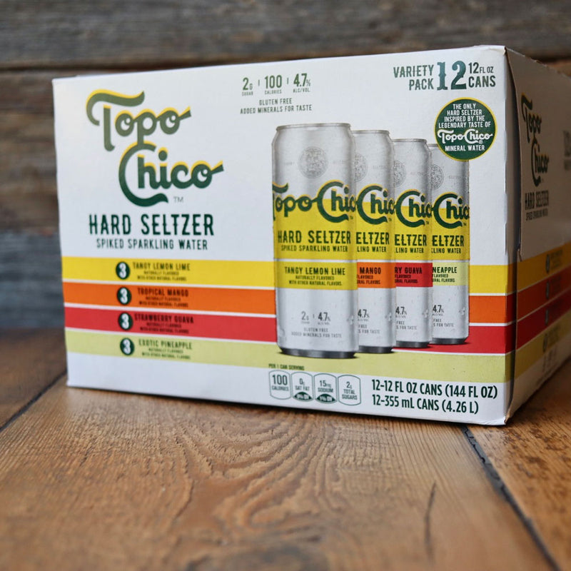 Topo Chico Hard Seltzer Variety Pack 12pk 12oz Can 4.7% ABV