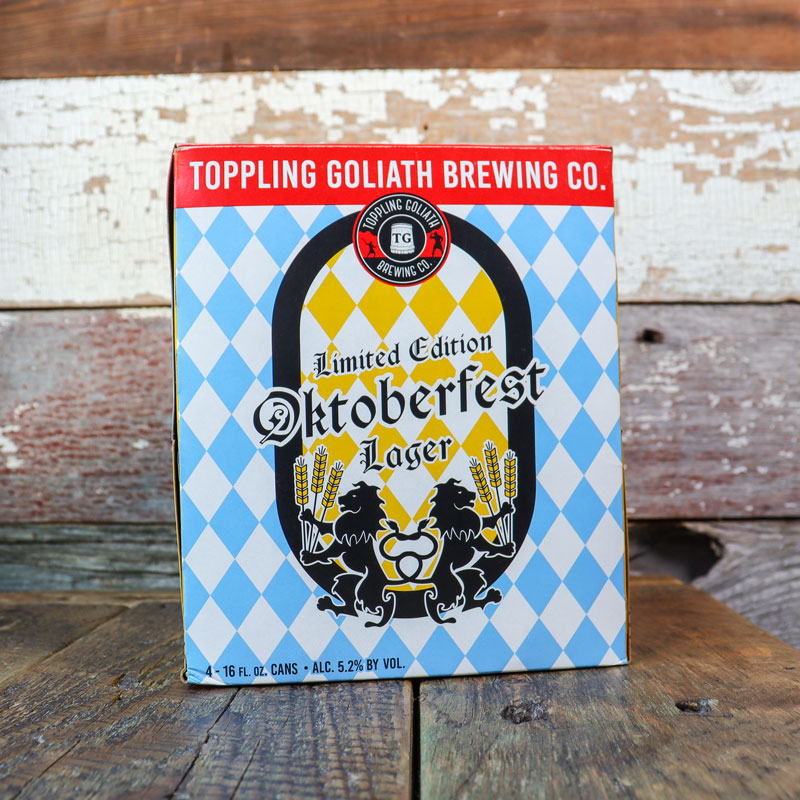 Toppling Goliath Oktoberfest Lager 16 FL. OZ. 4PK Cans