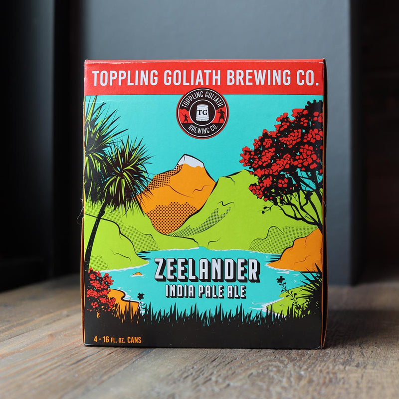 Toppling Goliath Zeelander IPA 16 FL. OZ. 4PK Cans