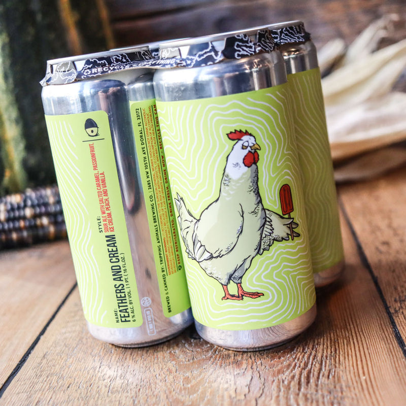 Tripping Animals Feathers And Cream Sour Ale 16 FL. OZ. 4PK Cans