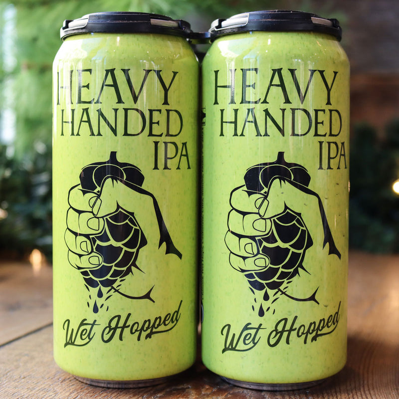 Two Brothers Heavy Handed Wet Hopped IPA 16 FL. OZ. 4PK Cans