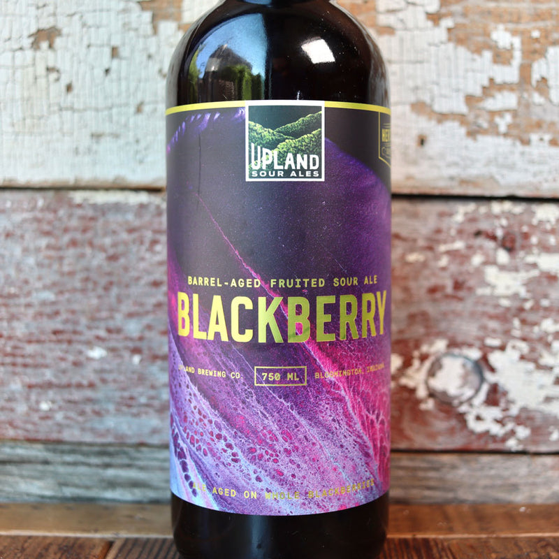 Upland BLAM Barrel-Aged Blackberry Fruited Sour Ale 750ml.