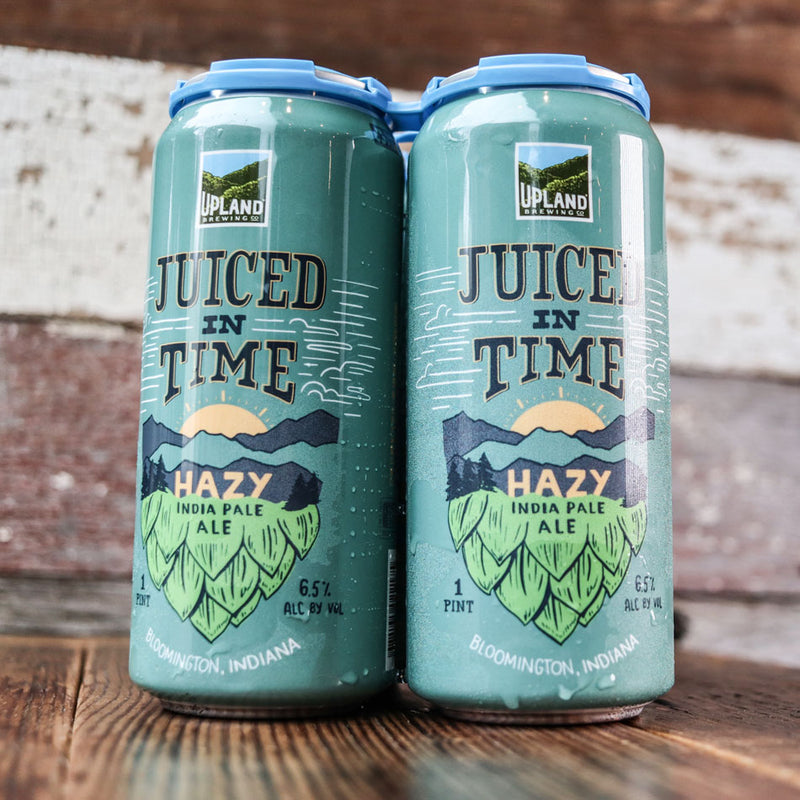 Upland Juiced In Time Hazy IPA 16 FL. OZ. 4PK Cans