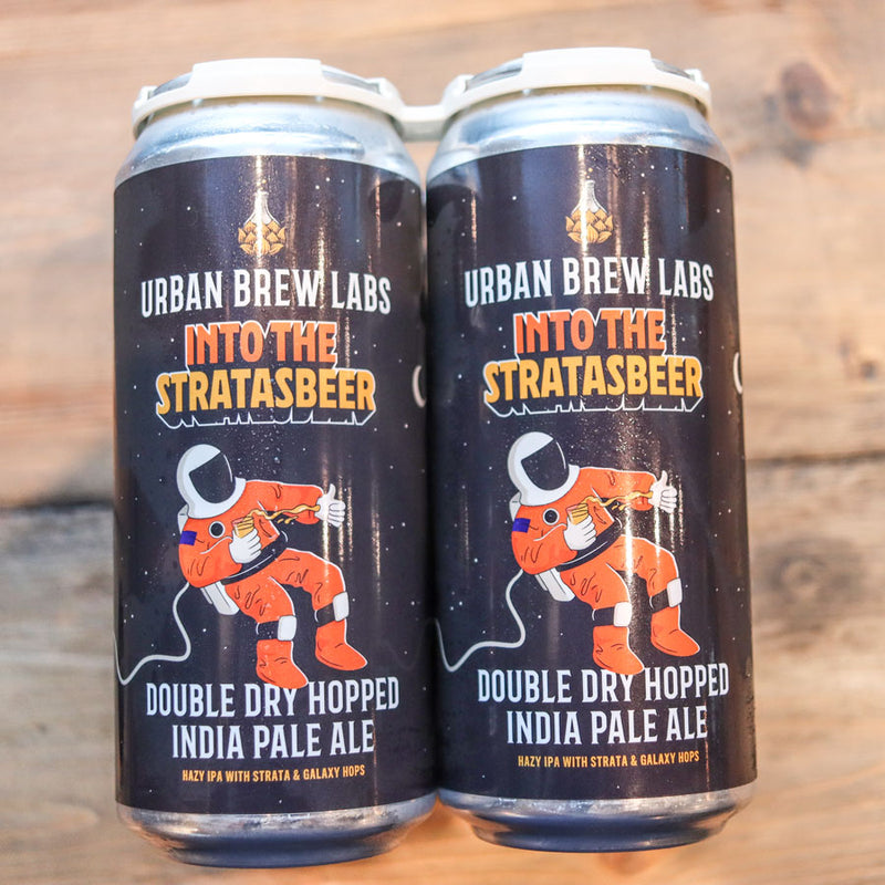 Urban Brew Labs Into The Stratasbeer DDH IPA 16 FL. OZ. 4PK Cans