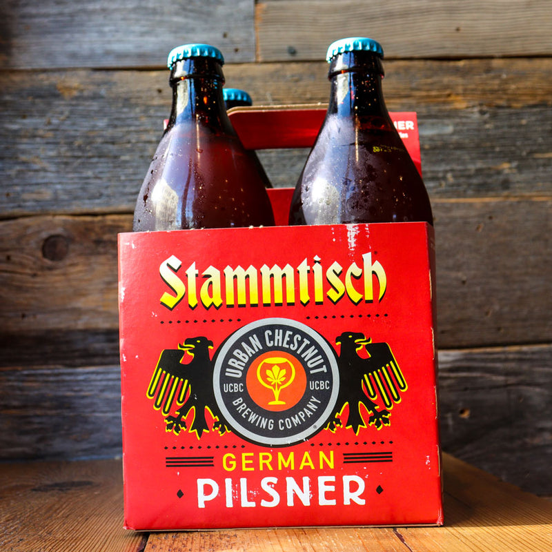 Urban Chestnut Stammtisch German Pilsner 17.2 FL. OZ. 4PK