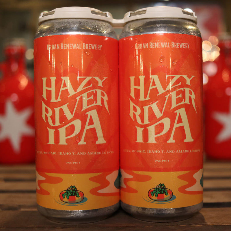 Urban Brew Labs Hazy River IPA 16 FL. OZ. 4PK Cans