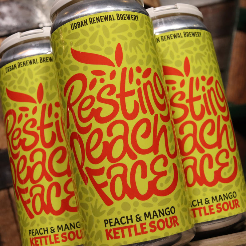 Urban Brew Labs Resting Peach Face Peach/Mango Sour 16 FL. OZ. 4PK Cans