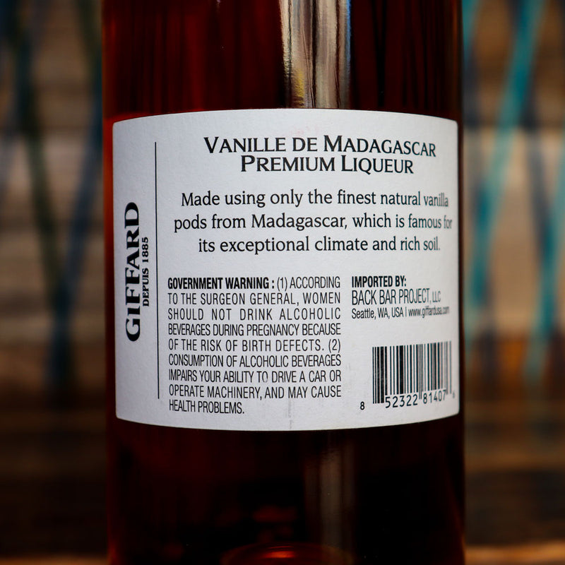 Giffard Liqueur Vanille De Madagascar France 750ml