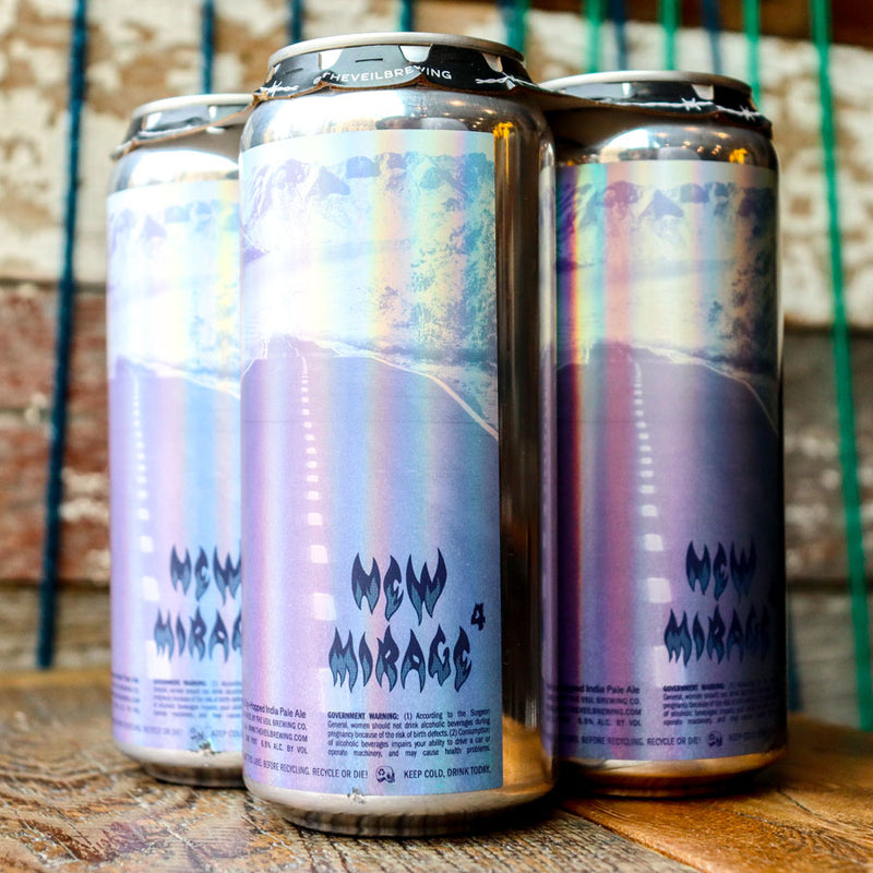 The Veil New Mirage4 Quadruple Dry-Hopped IPA 16 FL. OZ. 4PK Cans