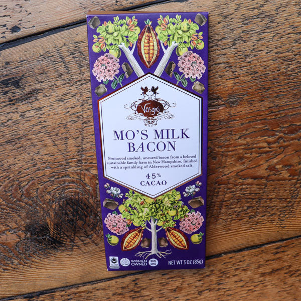 Vosges Mo's Milk Bacon Chocolate Bar 3oz.