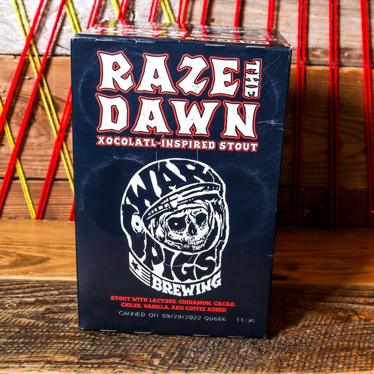 Warpigs Raze The Dawn Xocolatl Inspired Stout 12 FL. OZ. 6PK Cans