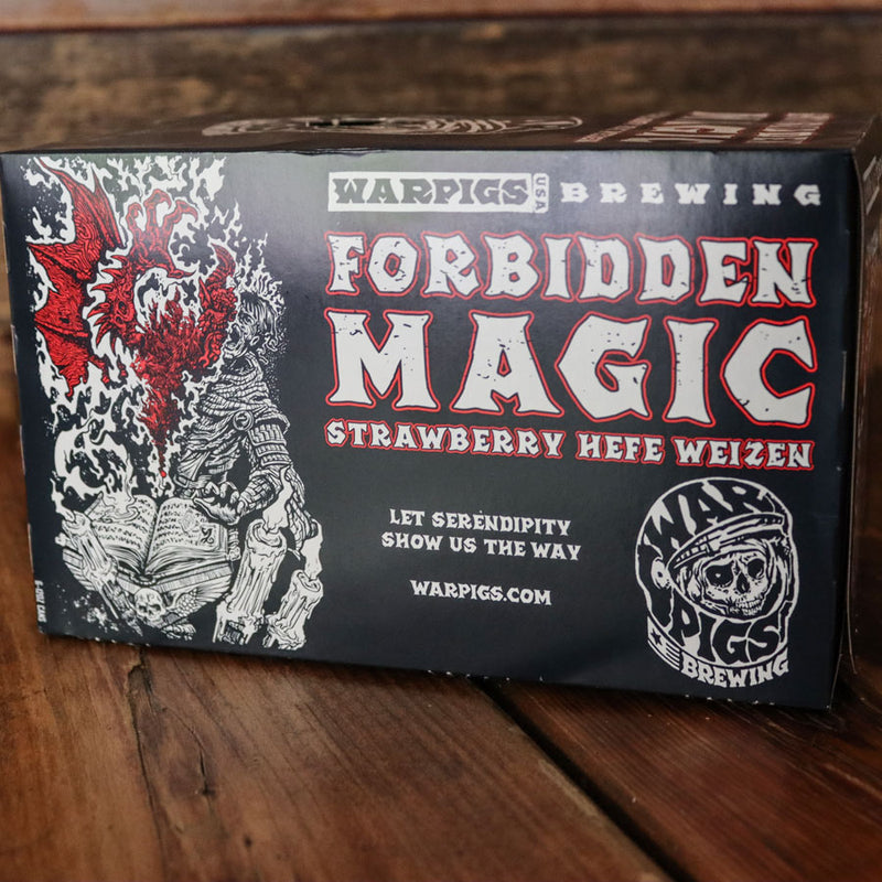 Warpigs Forbidden Magic Strawberry Hefeweizen 12 FL. OZ. 6PK Cans