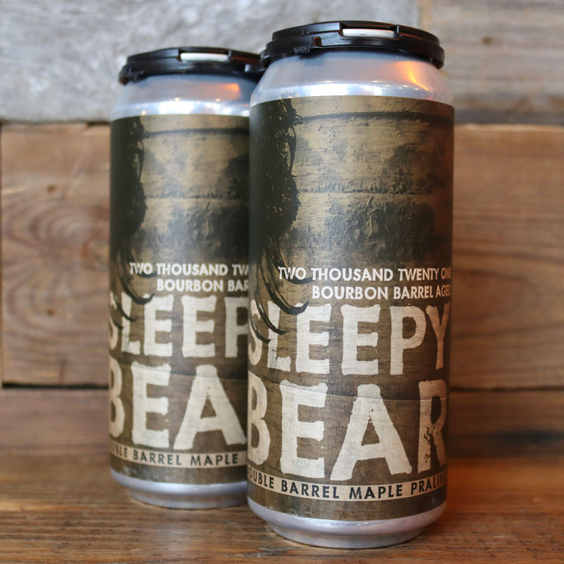 Werk Force Double Barrel Maple Praline Sleepy Bear Imperial Stout 16 FL. OZ. 2PK Cans