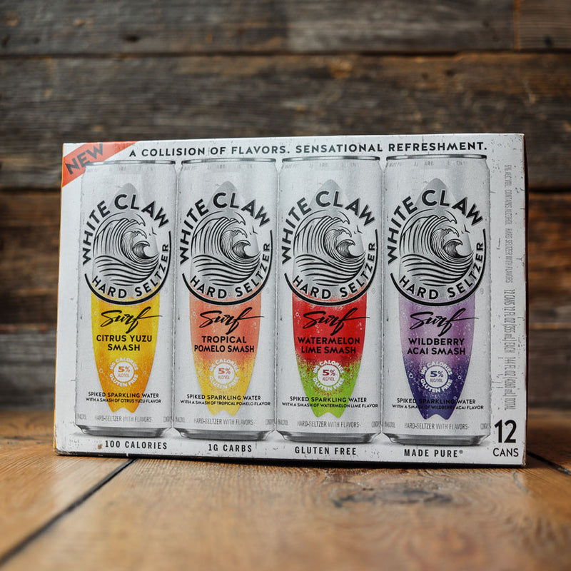 White Claw Surf Hard Seltzer Variety Pack 12 FL. OZ. 12PK Cans