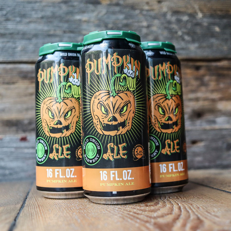 Wild Onion Pumpkin Ale 16FL. OZ. 4PK Cans