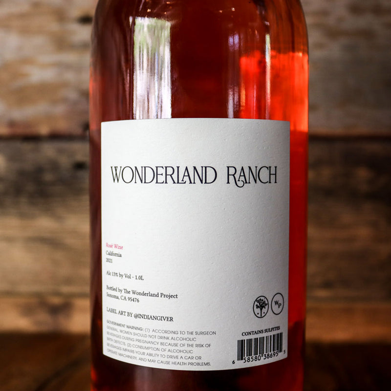 The Wonderland Project Wonderland Ranch Rosé 1 Liter