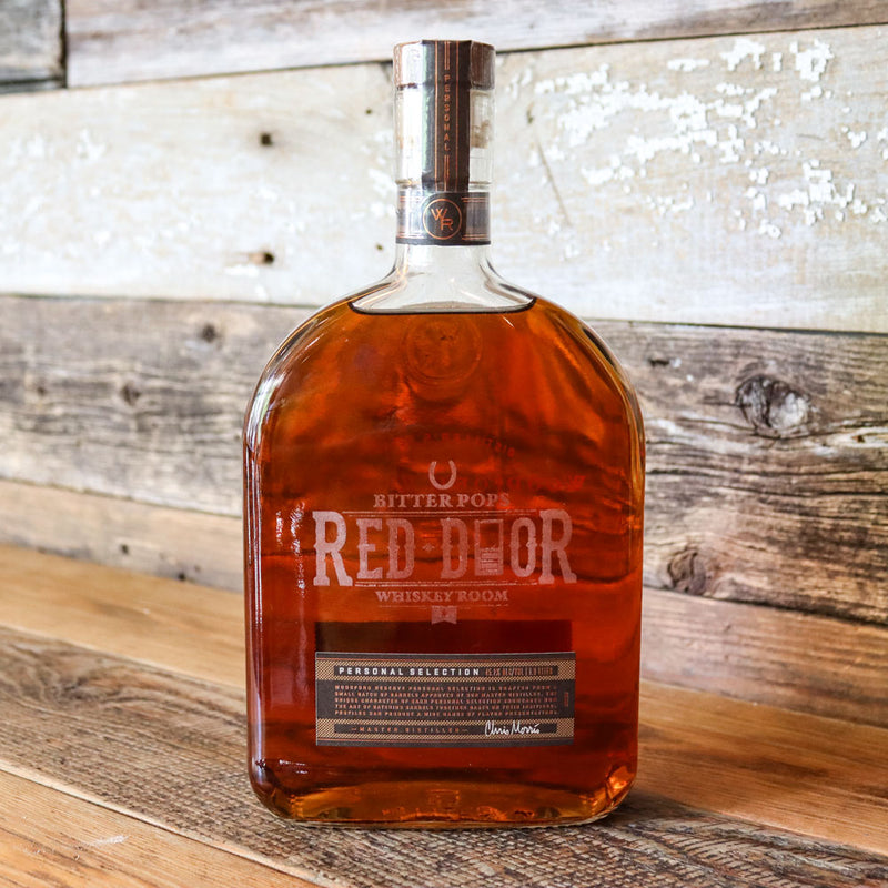 Woodford Reserve Bourbon Whiskey Bitter Pops Barrel Select 1 Liter