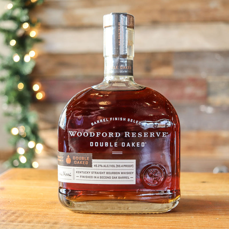 Woodford Double Oaked Bourbon Whiskey 750ml.