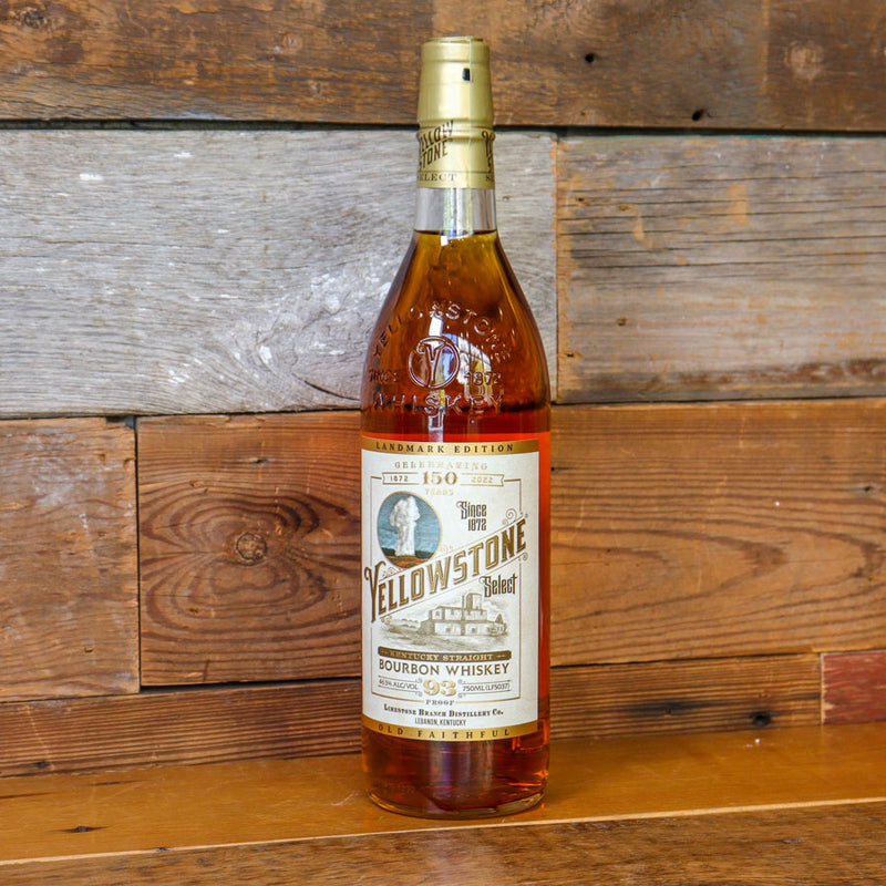 Yellowstone Bourbon Whiskey 750ml.