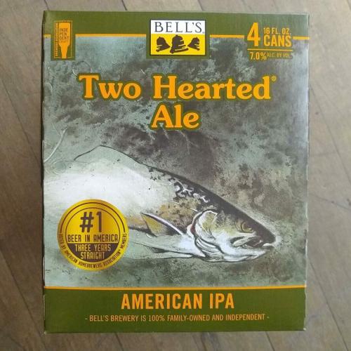 Bell's Two Hearted Ale IPA 16 FL. OZ. 4PK Cans