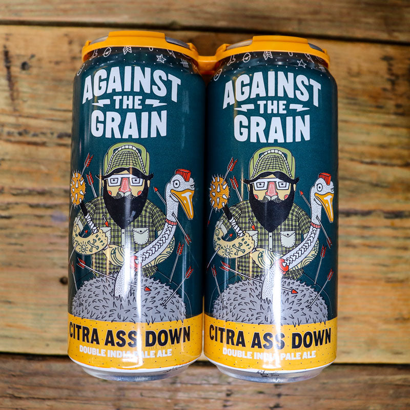 Against The Grain Citra Ass Down DIPA 16 FL. OZ. 4PK Cans