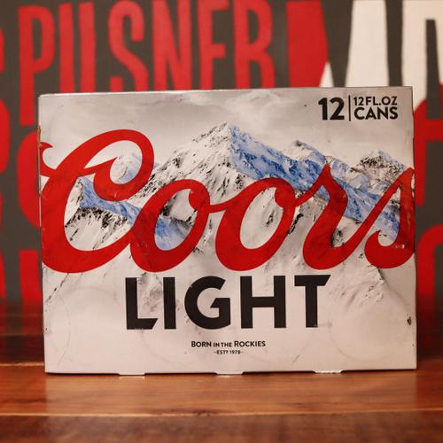 Coors Light Lager 12 FL. OZ. 12PK Cans