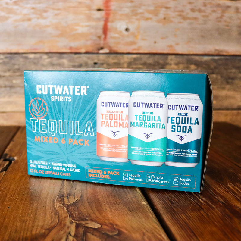 Cutwater Tequila Mixed Pack 12 FL. OZ. 6PLK Cans