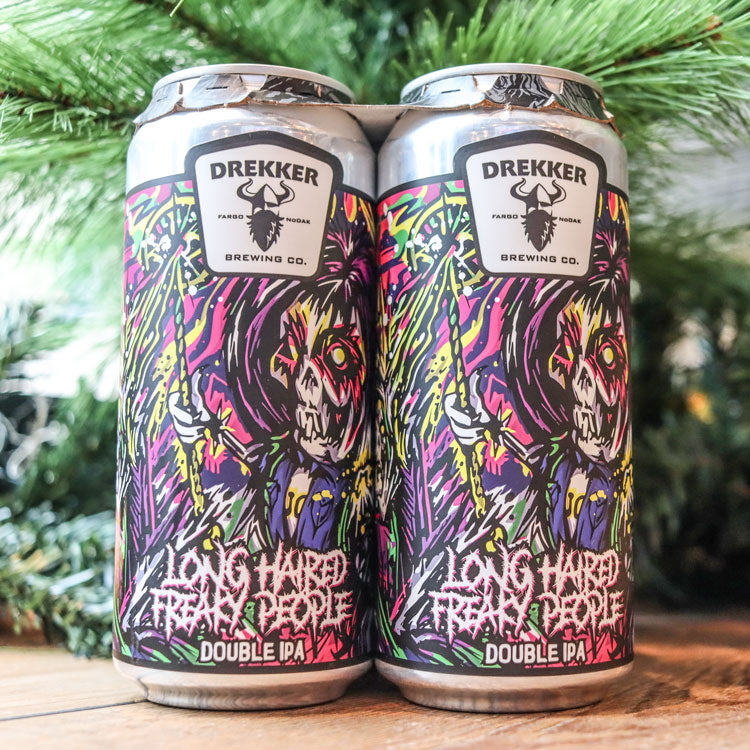 Drekker Long Haired Freaky People DIPA 16 FL. OZ. 4PK Cans