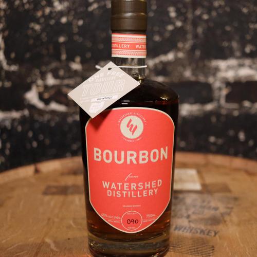 Watershed Bourbon Whiskey 750ml.