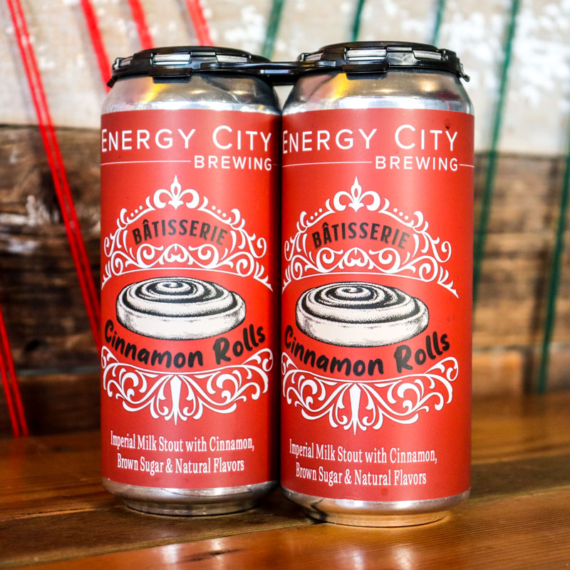 Energy City Batisserie Cinnamon Roll Imperial Milk Stout 16 FL. OZ. 2PK Cans