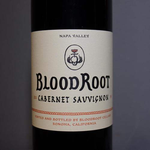 Blood Root Cabernet Sauvignon Napa Valley California 750ml.