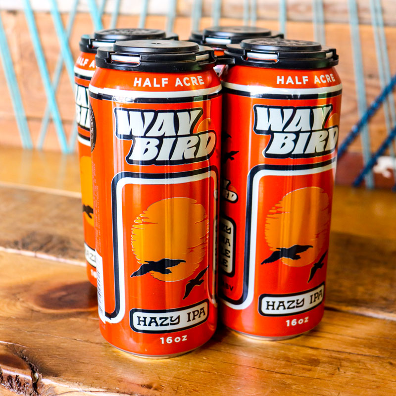 Half Acre WayBird Hazy IPA 16 FL. OZ. 4PK Cans