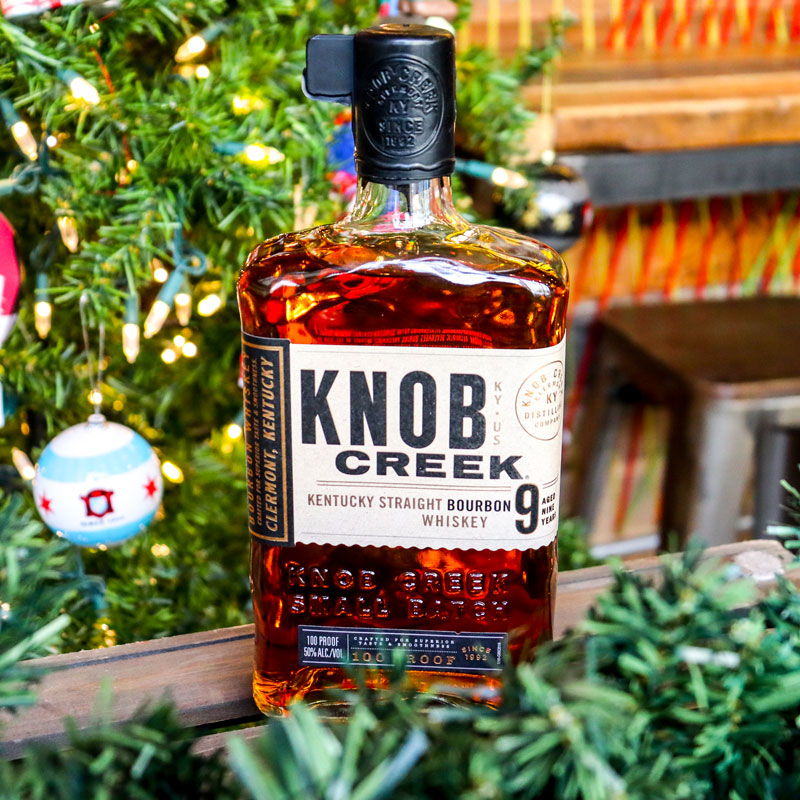 Knob Creek 9 Year Bourbon Whiskey 750ml.