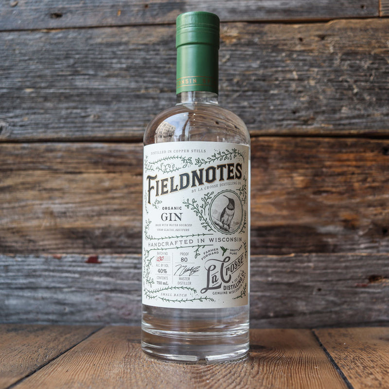 Fieldnotes Organic Gin 750ml.