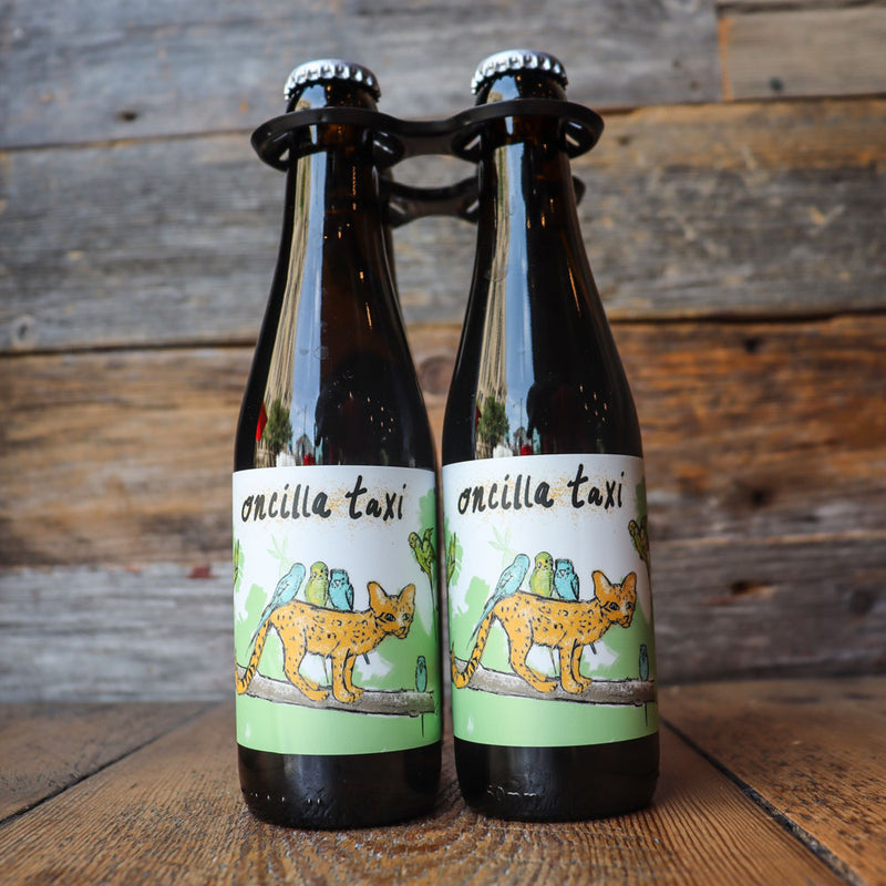 Off Color Oncilla Taxi Funky Saison Aged in Puncheon Wine Barrels 8.5 FL. OZ. 4PK