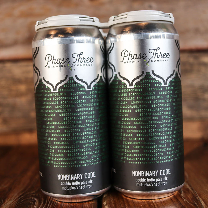 Phase Three Nonbinary Code DIPA 16 FL. OZ. 4PK Cans